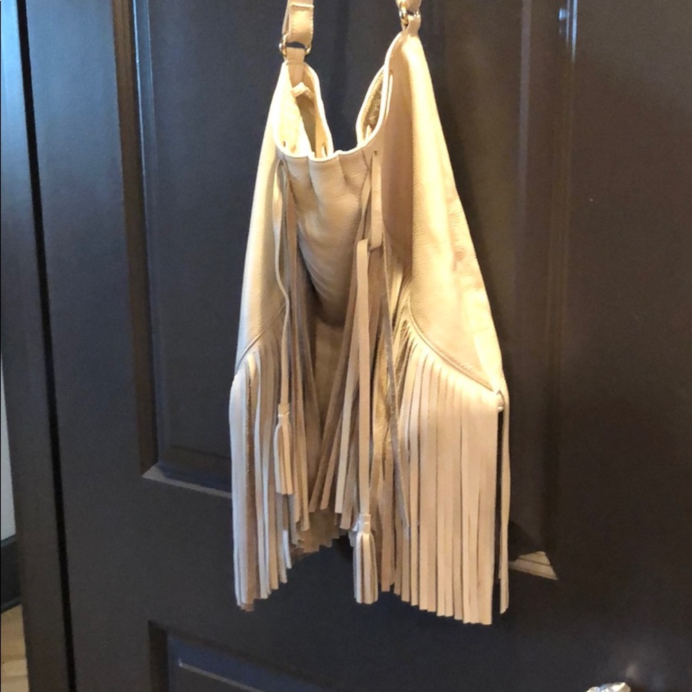 B-low the Belt fringe purse